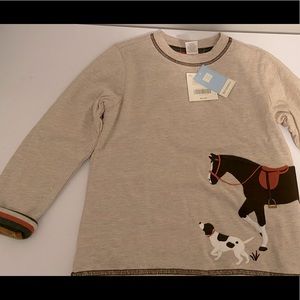 Long sleeve Janie and Jack reversible shirt